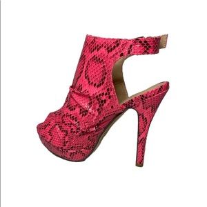 Sandalias para mujer con tacón alto y puntera abierta Glaze